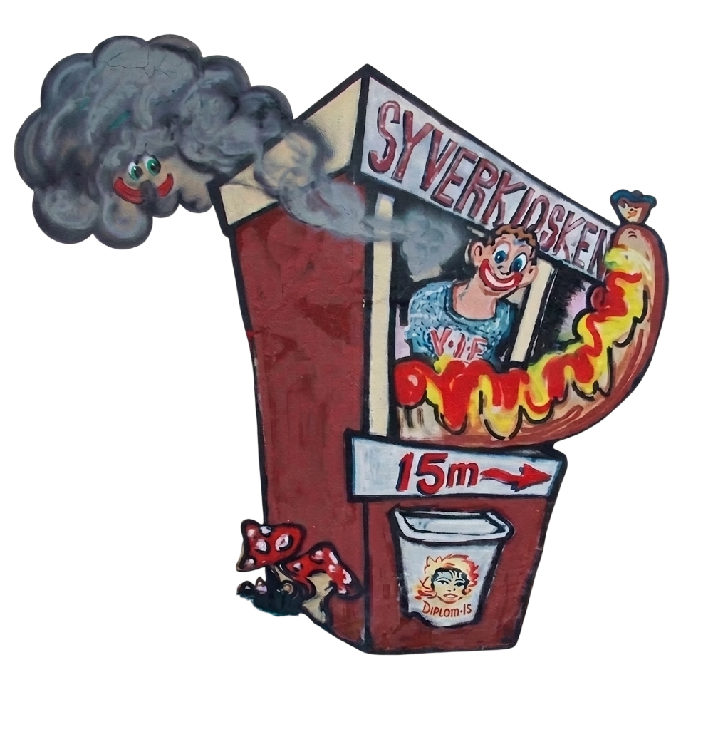 Illustrasjon av Syverkiosken